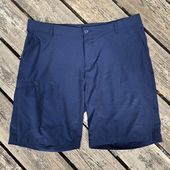 Columbia Other - Columbia Navy Blue Fishing Shorts Mens Size 38
